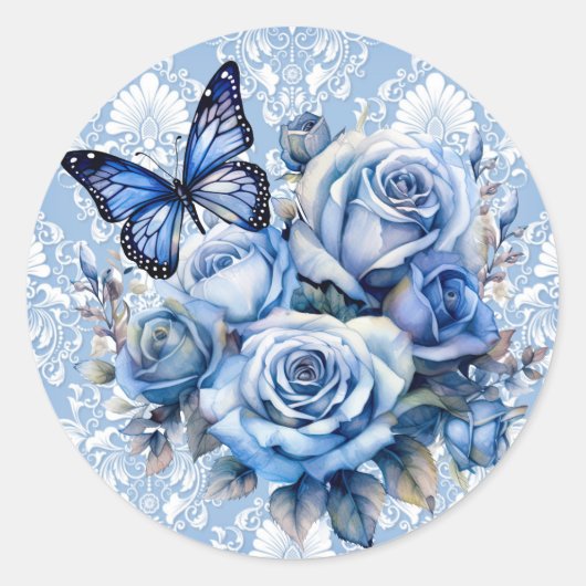 Ronde envelop Sticker afdichting (Voorkant)