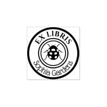 Ronde Ex Libris Ladybird Motif