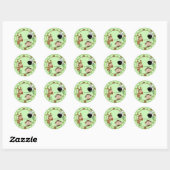 Ronde Favor Stickers - Oerwoud Adventure Animals (Vel)