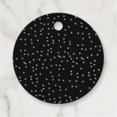 Ronde Favor Tag Bedankjes Labels (Achterkant)