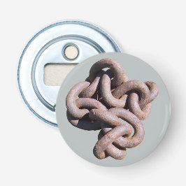 Ronde flesopener button flesopener