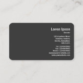 Ronde foto - Abstracte kleur 160422(06) Visitekaartje (Achterkant)