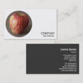 Ronde foto - Apple Visitekaartje (Voorkant / Achterkant)