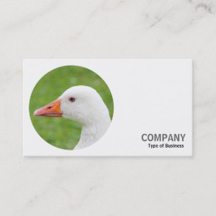 Ronde foto - Emden Goose Visitekaartje