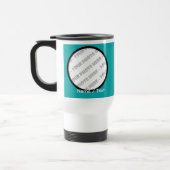 Ronde foto- en tekstreismuis - Creëer uw eigen Reisbeker (Links)