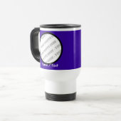 Ronde foto- en tekstreismuis - Creëer uw eigen Reisbeker (Voorkant links)