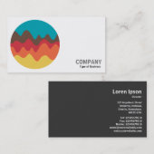 Ronde foto - Geluidsschets 08 Visitekaartje (Voorkant / Achterkant)