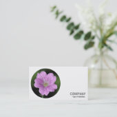 Ronde foto - Geranium Visitekaartje (Staand voorkant)