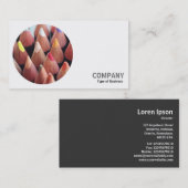 Ronde foto - Kleurpotloden Visitekaartje (Voorkant / Achterkant)