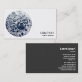 Ronde foto - Soap Suds Visitekaartje (Voorkant / Achterkant)