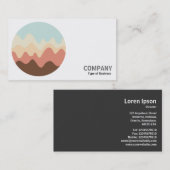 Ronde foto - Sound Sketch 06 Visitekaartje (Voorkant / Achterkant)