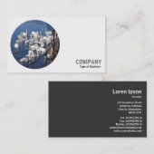 Ronde foto - Zwets Visitekaartje (Voorkant / Achterkant)