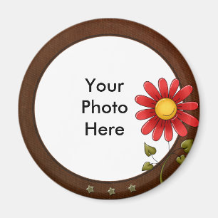 Ronde fotomagneet magneet