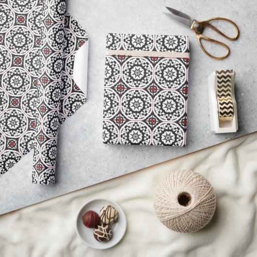 Ronde gelukzaligheid cadeaupapier (Crafts)