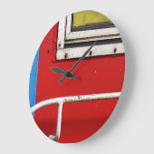 Ronde (gemiddelde) wandklok (Hoek)