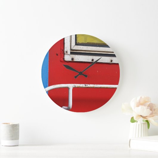 Ronde (gemiddelde) wandklok (Huis)