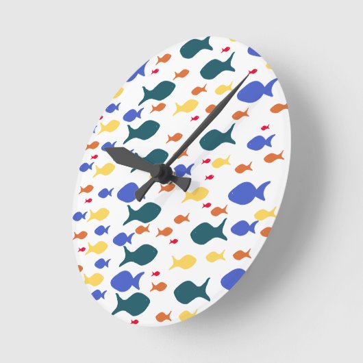 Ronde (gemiddelde) wandklok (Hoek)