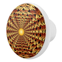 Ronde geometrische patronen van de Weave van het m