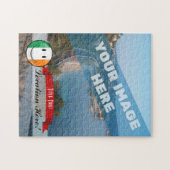 Ronde glimlach Ierse vlag Legpuzzel (Horizontaal)