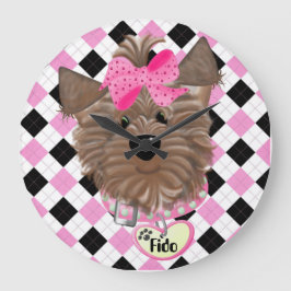 Ronde (grote) klok personaliseren