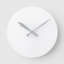 Ronde (grote) wandklok - grijze handen