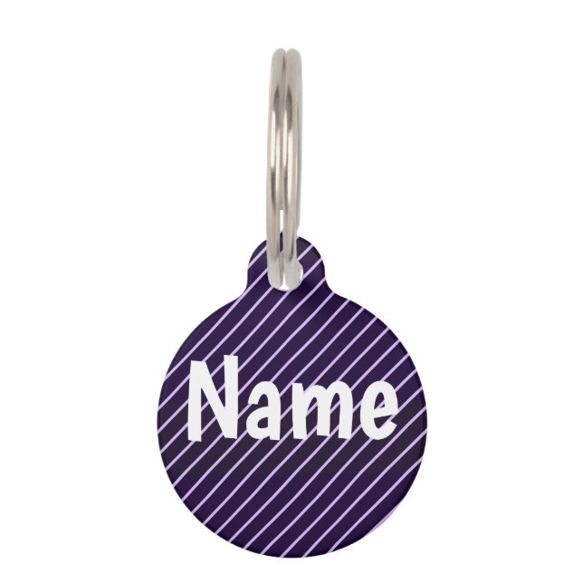 Ronde halsbandlabel huisdierpenning (Voorkant)