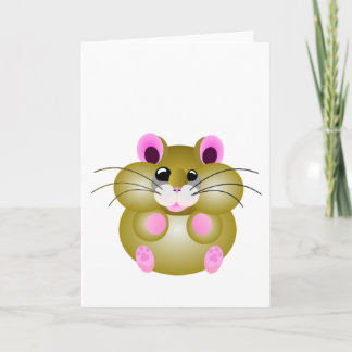 Ronde Hamster Kaart
