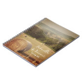Ronde Hay Bales Boerderij Weddenschap Notitieboek (Linkerzijde)
