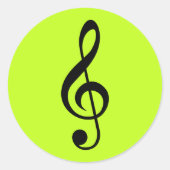 Ronde, heldere, met Limoen behandelde reinigingsdo Ronde Sticker (Voorkant)