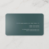 Ronde hoek donkergrijs Visitekaartje (Achterkant)