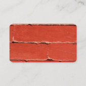 Ronde hoek - Oranje rode wand - Professional Visitekaartje (Achterkant)