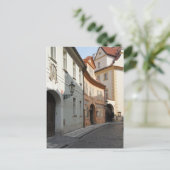 Ronde hoeken briefkaart (Staand voorkant)