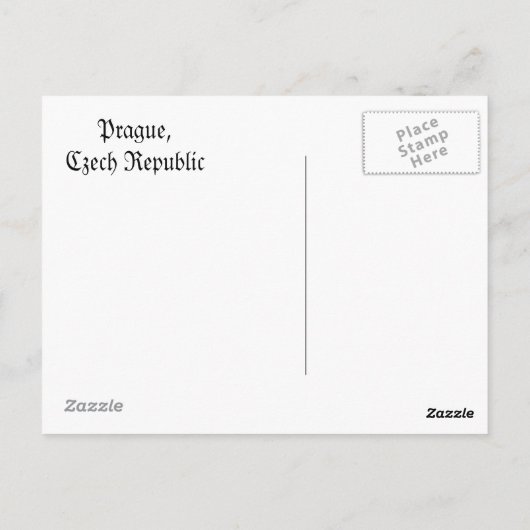 Ronde hoeken briefkaart (Achterkant)