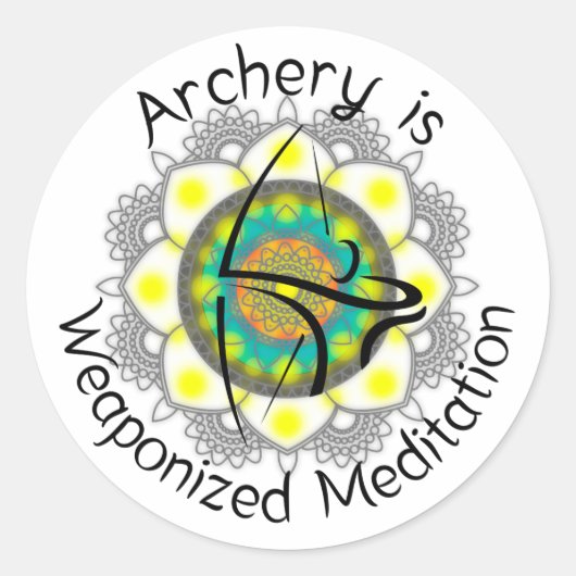 Ronde Hoesjes Sticker (Voorkant)