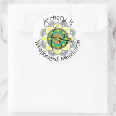 Ronde Hoesjes Sticker (Tas)