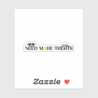 Ronde hondenpenning sticker