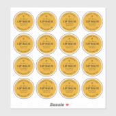 Ronde Honeycomb Lip Beeswax Balm Labels (Vel)