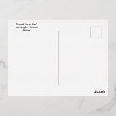 "Ronde House Bar" Zet in Bay schilderij briefkaart (Achterkant)