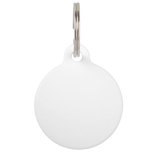 Ronde huisdierlabel huisdierpenning (Voorkant)