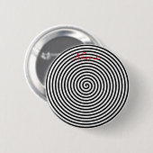 Ronde Hypnosis Spiral Thunder_Cove Button 5,7 Cm (Voorkant /achterkant)
