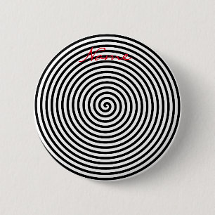 Ronde Hypnosis Spiral Thunder_Cove Button 5,7 Cm
