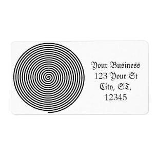 Ronde Hypnosis Spiral Thunder_Cove Etiket