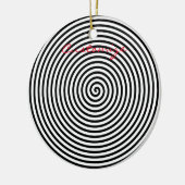 Ronde Hypnosis Spiral Thunder_Cove Keramisch Ornament (Links)