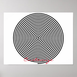 Ronde Hypnosis Spiral Thunder_Cove Poster