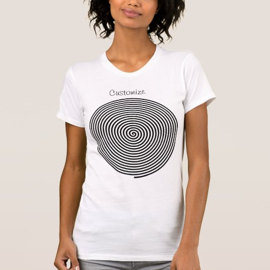 Ronde Hypnosis Spiral Thunder_Cove T-shirt (Voorkant)