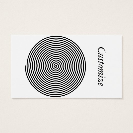 Ronde Hypnosis Spiral Thunder_Cove Visitekaartje (Achterkant)