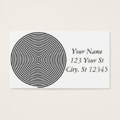 Ronde Hypnosis Spiral Thunder_Cove Visitekaartje (Voorkant)