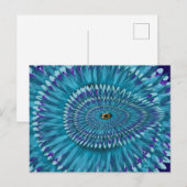 Ronde Jurassic EYE SEE YOU krabbel Briefkaart (Voorkant / Achterkant)