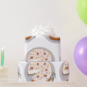Ronde kaesecake cadeaupapier