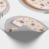 Ronde kaesecake cadeaupapier